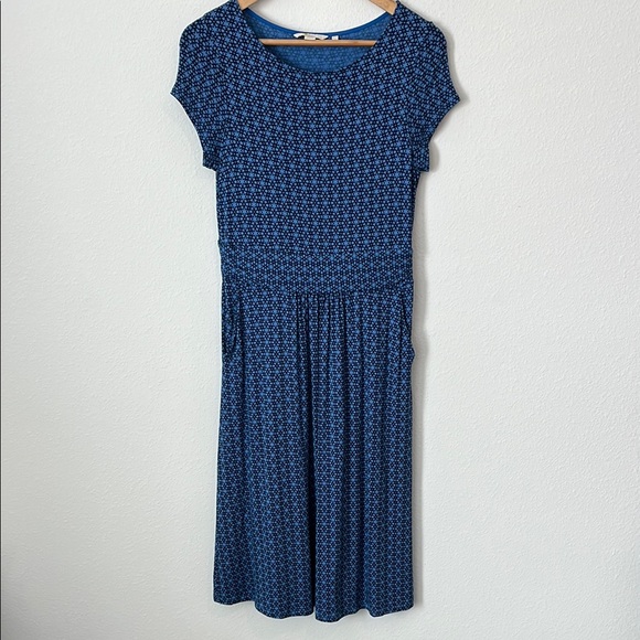 Boden Dresses & Skirts - BODEN Blue Printed Tall Fit Amelie Jersey Dress